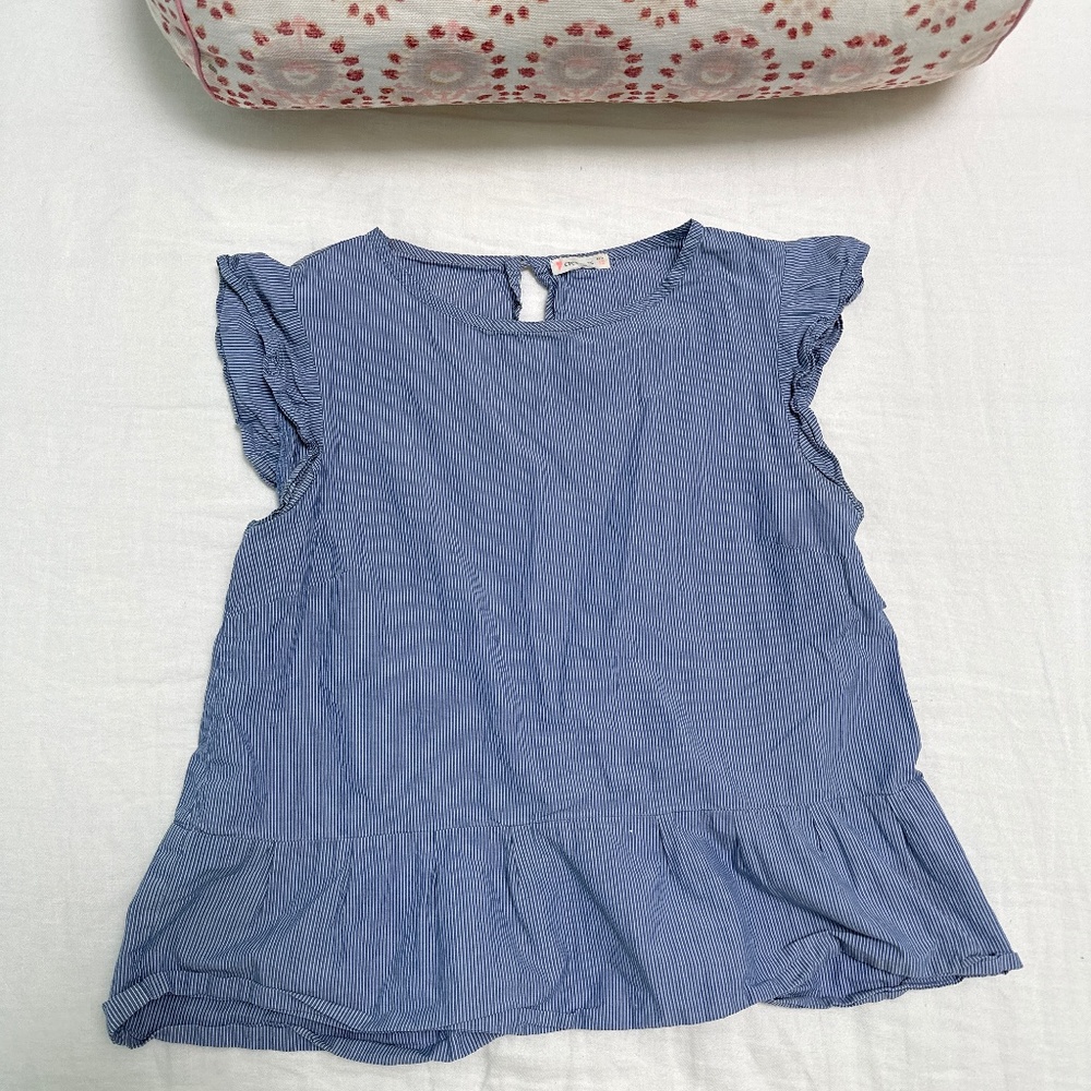 CREWCUTS by JCREW cute preppy striped blouse!